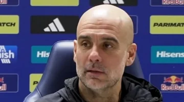 جوارديولا ينتقد جماهير ليدز بسبب صافرات الاستهجان خلال الإفطار الرمضاني